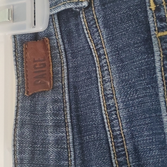 PAIGE Jimmy Jimmy Denim Shorts Roll Up Cuff Size 29 - Picture 10 of 10